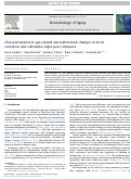 Cover page: Characterization of age-related microstructural changes in locus coeruleus and substantia nigra pars compacta