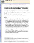 Cover page: Equivalent binding of wild-type lipoprotein lipase (LPL) and S447X-LPL to GPIHBP1, the endothelial cell LPL transporter