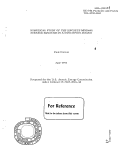 Cover page: NUMERICAL STUDY OF THE DISCRETE MINIMAL SURFACE EQUATION IN A NONCONVEX DOMAIN