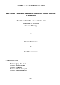 Cover page: Fully-Coupled Time-Domain Simulations of the Transient Response of Floating Wind Turbines