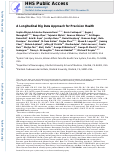 Cover page: A longitudinal big data approach for precision health