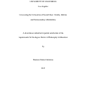 Cover page: Uncovering the Virtuosities of Social Class: Family, Habitus and Postsecondary Affordability