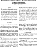 Cover page: Prosodic Guidance: Evidence for the Early Use of Capricious Parsing Constraint