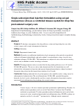 Cover page: Single subconjunctival injection formulation using sol-gel mesoporous silica as a controlled release system for drop-free post-cataract surgery care.