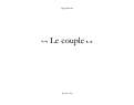 Cover page: Le couple