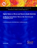 Cover page: Higher Tobacco Prices and Taxes in South East Asia: An Effective Tool to Reduce Tobacco Use, Save Lives and Generate Revenue