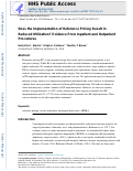 Cover page: Does the Implementation of Reference Pricing Result in Reduced Utilization? Evidence From Inpatient and Outpatient Procedures