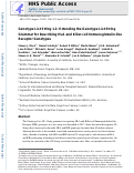 Cover page: Genotype List String 1.1: Extending the Genotype List String grammar for describing HLA and Killer-cell Immunoglobulin-like Receptor genotypes.