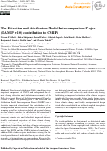 Cover page: The Detection and Attribution Model Intercomparison Project (DAMIP v1.0) contribution to CMIP6