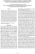 Cover page: Generalization of novel names for relations in comparison settings: the role of conceptual distance during learning and at test