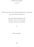 Cover page: Characterization of the novel coenzyme Q biosynthetic polypeptide Coq11, and other proteins involved in the production and regulation of Q6