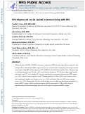 Cover page: HIV Stigma and Social Capital in Women Living With HIV