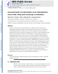 Cover page: Assessing health care interventions via an interrupted time series model: Study power and design considerations