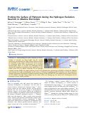 Cover page: Probing the Surface of Platinum during the Hydrogen Evolution Reaction in Alkaline Electrolyte