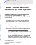 Cover page of A cellular basis for heightened gut sensitivity in females