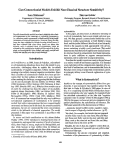 Cover page: Can Connectionist Models Exhibit Non-Classical Structure Sensitivity?