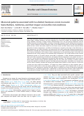 Cover page: Mesoscale patterns associated with two distinct heatwave events in coastal Santa Barbara, California, and their impact on local fire risk conditions