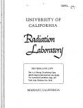 Cover page: SUMMARY OF THE RESEARCH PROGRESS MEETING OF MARCH 9, 1950