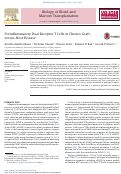 Cover page: Proinflammatory Dual Receptor T Cells in Chronic Graft-versus-Host Disease