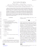 Cover page: Neural conditional reweighting