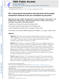 Cover page: HIV-1 heterosexual transmission and association with sexually transmitted infections in the era of treatment as prevention