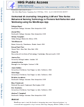 Cover page: Contextual AI Journaling: Integrating LLM and Time Series Behavioral Sensing Technology to Promote Self-Reflection and Well-being using the MindScape App.