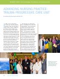 Cover page: Advancing Nursing Practice:Trauma Progressive Care Unit