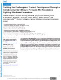 Cover page: Tackling the Challenges of Product Development Through a Collaborative Rare Disease Network: The Foundation Fighting Blindness Consortium