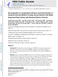 Cover page: Sex Disparities in Longitudinal Use and Intensification of Guideline-Directed Medical Therapy Among Patients With Newly Diagnosed Heart Failure With Reduced Ejection Fraction.