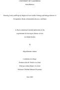 Cover page: Housing, Land, and Property Rights in Post-Conflict Settings and Refugee Return: A Comparative Study of Guatemala, Kosovo, and Syria