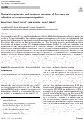 Cover page: Clinical characteristics and treatment outcomes of Pityrosporum folliculitis in immunocompetent patients