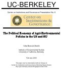 Cover page: The Political Economy of Agri-Environmental Policies in the US and EU