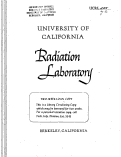 Cover page: The Genetic Effects of Low Intensity Irradiation