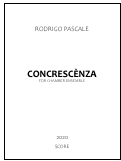 Cover page: Concrescènza