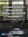 Cover page: Unequal Access to Remot Work During the COVID-19 Pandemic