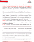 Cover page: Stroke Risk and Treatment in Patients with Atrial Fibrillation and Low CHA2DS2‐VASc Scores: Findings From the ORBIT‐AF I and II Registries