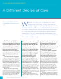 Cover page: 02. A Different Degree of Care