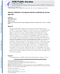 Cover page: Odorant inhibition in mosquito olfaction mediated by inverse agonists