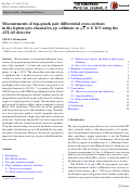 Cover page: Measurements of top-quark pair differential cross-sections in the lepton+jets channel in pp collisions at s=8TeV using the ATLAS detector