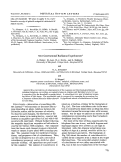 Cover page: New Gravitational Radiation Experiments