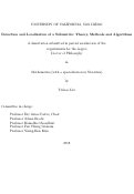 Cover page: Detection and Localization of a Submatrix: Theory, Methods and Algorithms