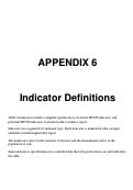 Cover page: Refinement of the HCUP Quality Indicators: Appendix 6 Indicator Definitions
