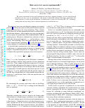 Cover page: How Can We Test Seesaw Experimentally?