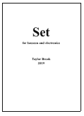 Cover page: Set