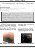 Cover page: Point-of-care Ultrasound in the Diagnosis of Calciphylaxis