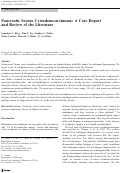 Cover page: Pancreatic Serous Cystadenocarcinoma: A Case Report and Review of the Literature