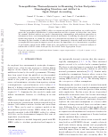 Cover page: Nonequilibrium Thermodynamics in Measuring Carbon Footprints: Disentangling Structure and Artifact in Input-Output Accounting