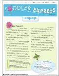 Cover page of Toddler Express: Online Newsletters about Toddler Issues