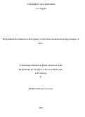 Cover page: The parametric determinants of heterogeneity in the behavioral and neurobiological impact of stress.