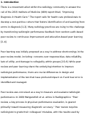 Cover page: Peer learning on a shoe string: success of a distributive model for peer learning in a community radiology practice.